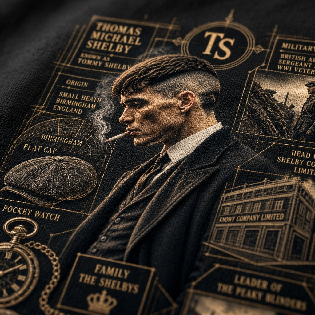 The Shelby Dossier – Birmingham Gangster T-Shirt
