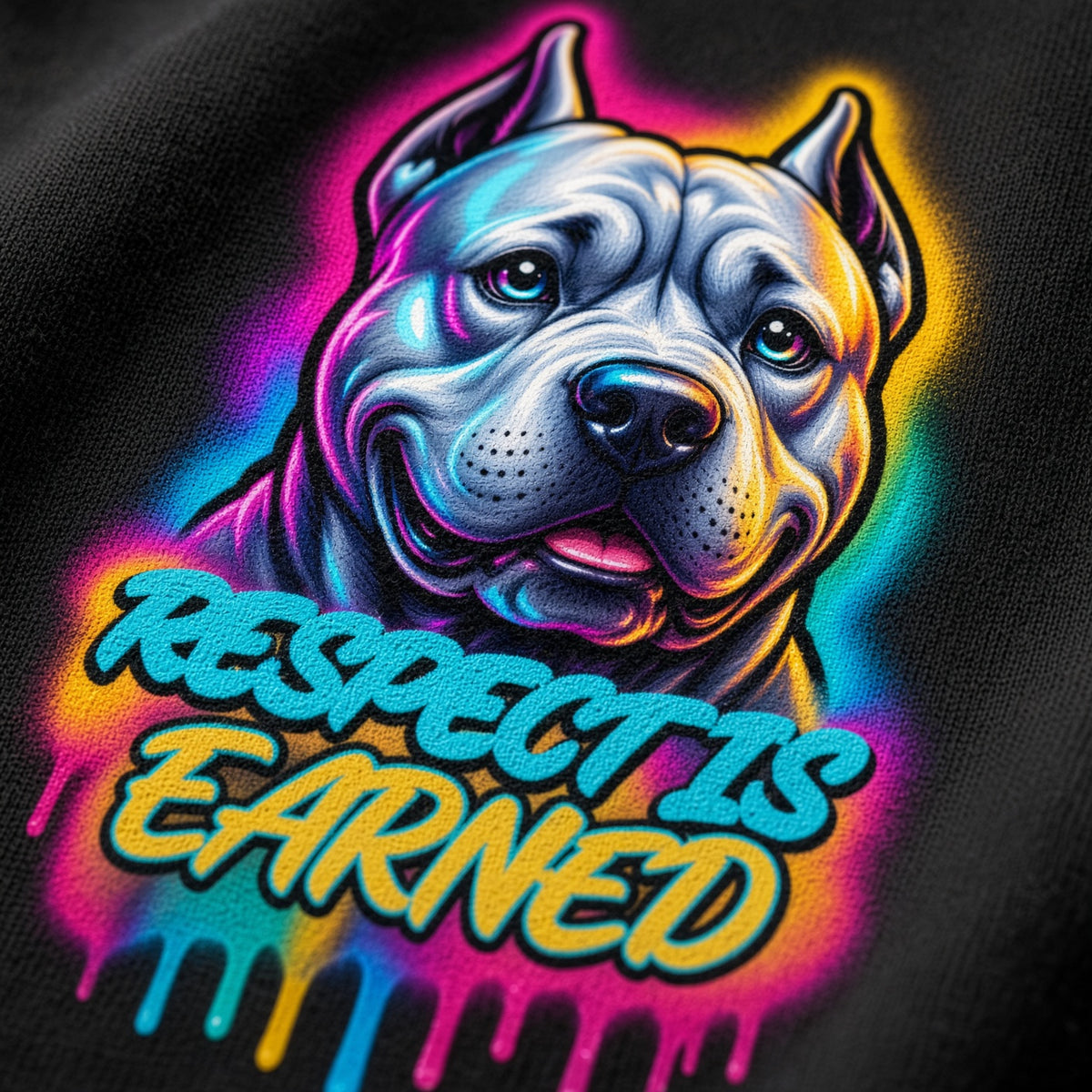 Respect Is Earned – Bully Dog Streetwear T-Shirt