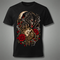 Moonfang – Gothic Wolf Moon T-Shirt