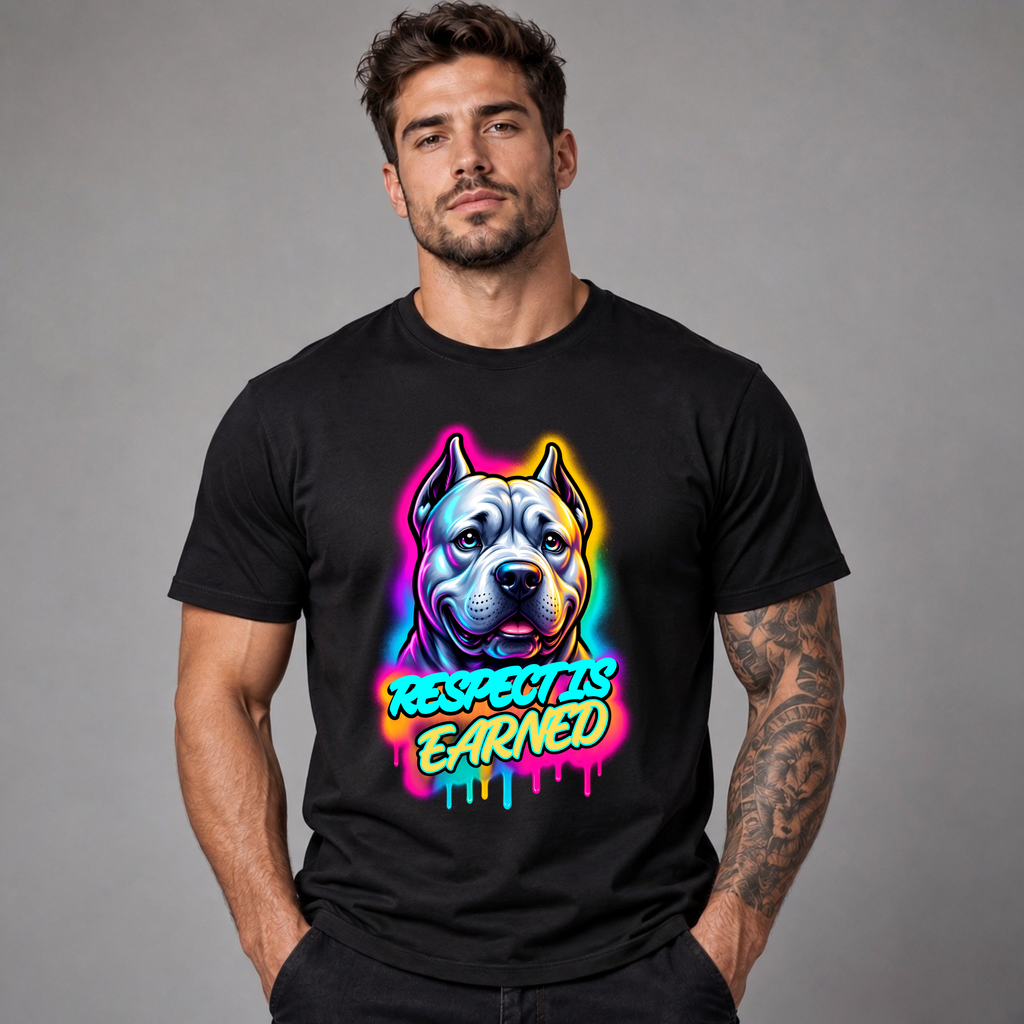 Respect Is Earned – Bully Dog Streetwear T-Shirt