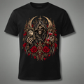 Final Hour – Gothic Reaper Hourglass T-Shirt