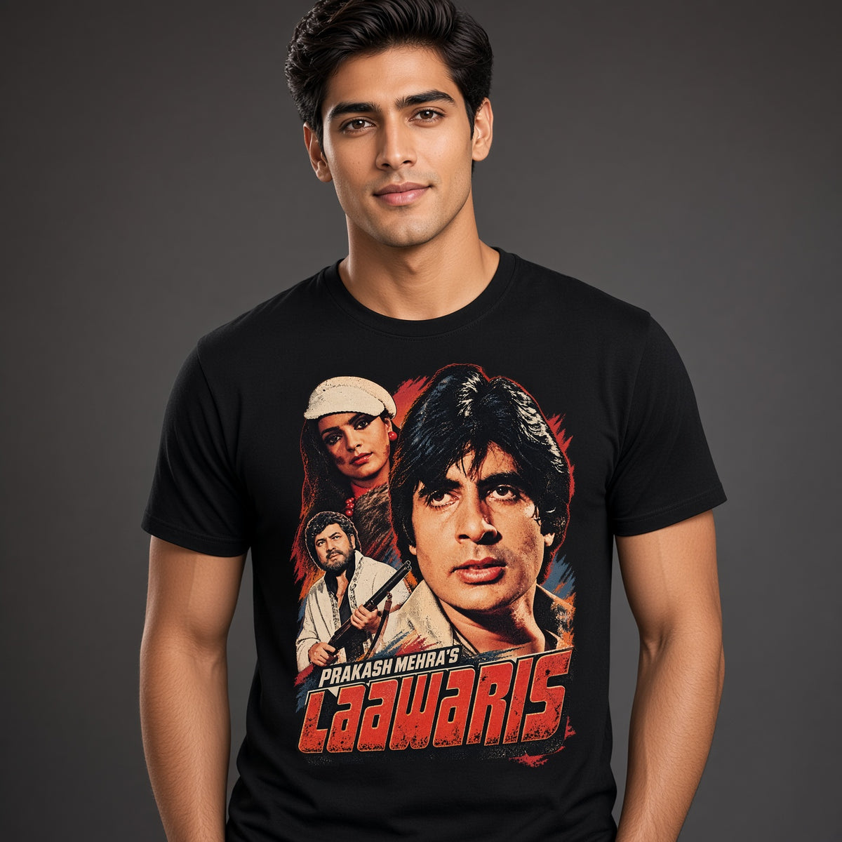 Laawaris – Vintage Bollywood Cinema T-Shirt