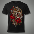 Crowned Beast – Gothic Tiger T-Shirt