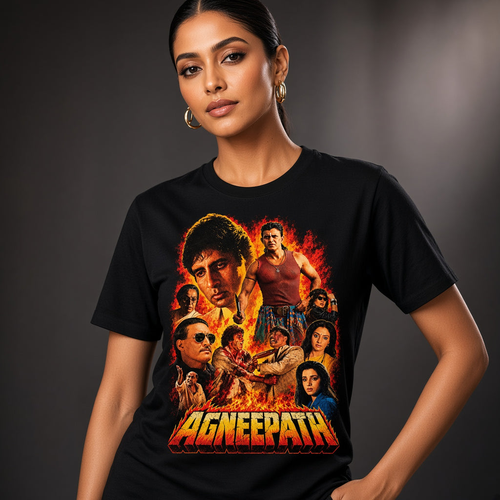 Agneepath – Retro Bollywood Crime Drama T-Shirt