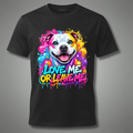 Love Me Or Leave Me – Bully Dog Graphic T-Shirt