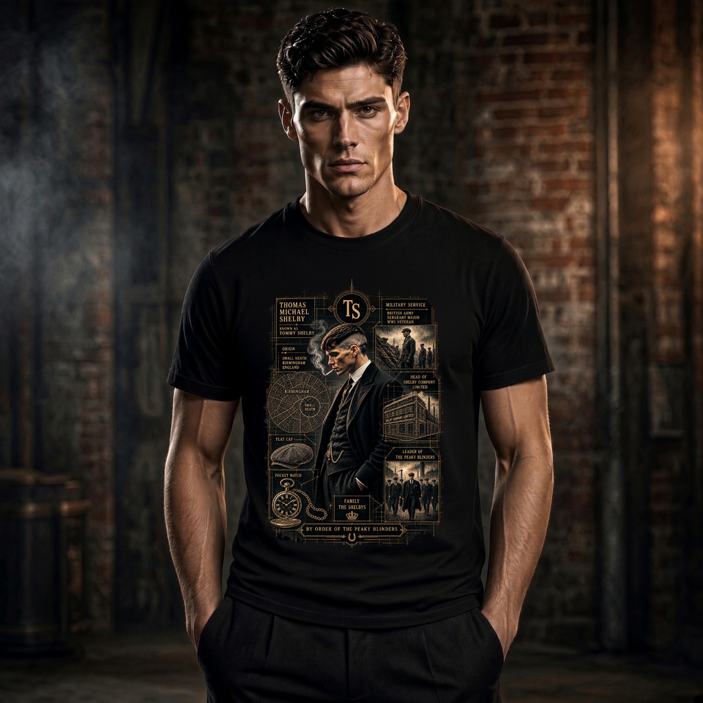 The Shelby Dossier – Birmingham Gangster T-Shirt