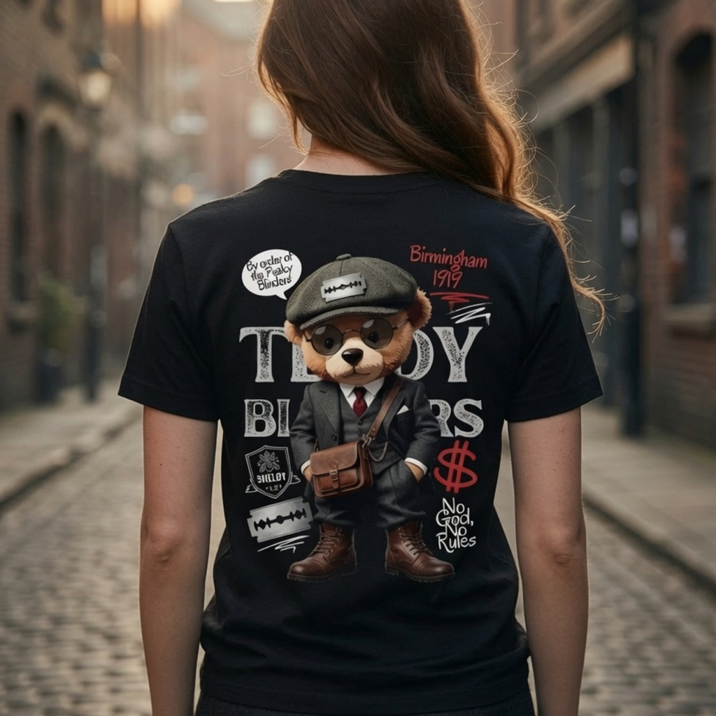 No God No Rules - Teddy Blinders Unisex T Shirt