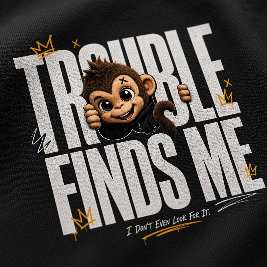 Trouble Finds Me - Unisex T-Shirt