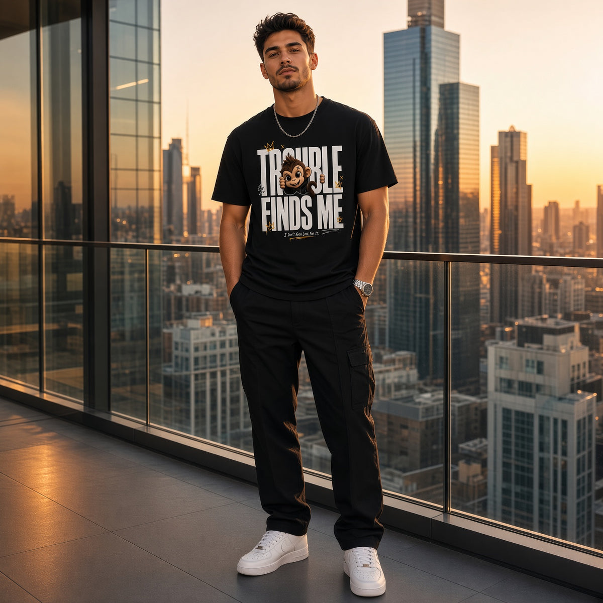 Trouble Finds Me - Unisex T-Shirt
