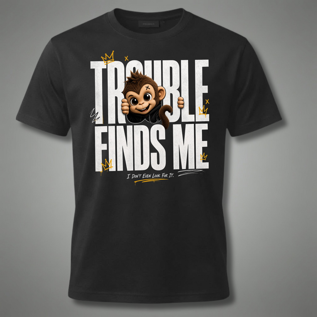 Trouble Finds Me - Unisex T-Shirt